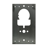 Защитная пластина 06.429.05.0, размер 128х213х3